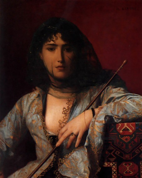 Veiled Circassian Lady by Jean-Leon Gerome