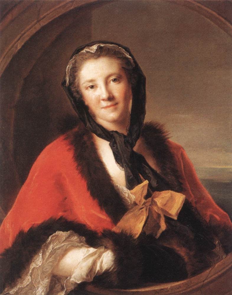 Comtesse Tessin by Jean-Marc Nattier