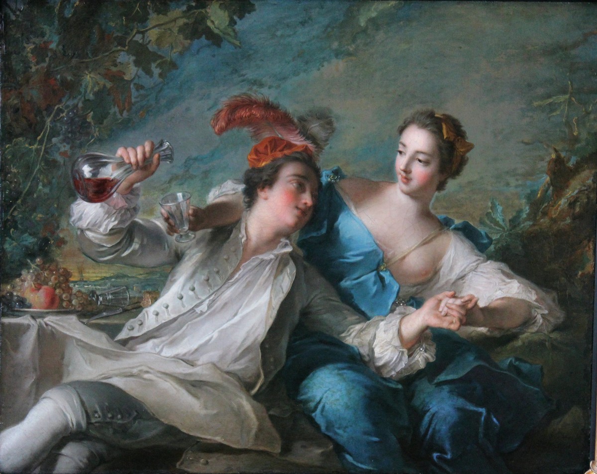 Die Liebenden by Jean-Marc Nattier
