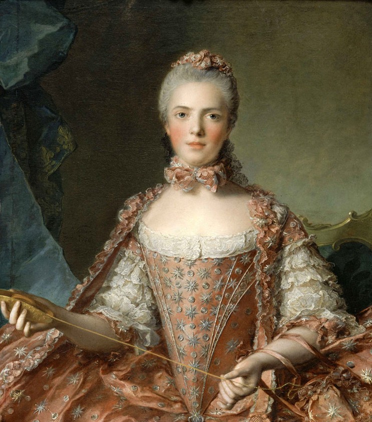 Madame Adélaïde de France Tying Knots by Jean-Marc Nattier