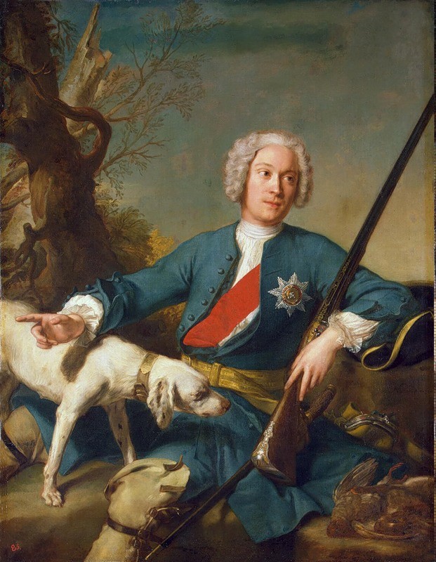 Portrait of Alexander Kurakin by Jean-Marc Nattier