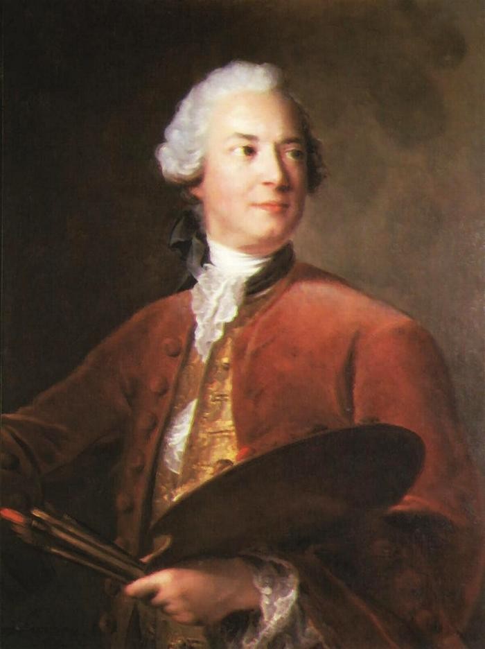 Portrait of Louis Tocqué by Jean-Marc Nattier