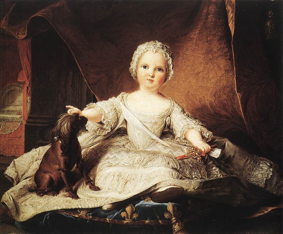 Portrait of Madame Maria Zeffirina by Jean-Marc Nattier