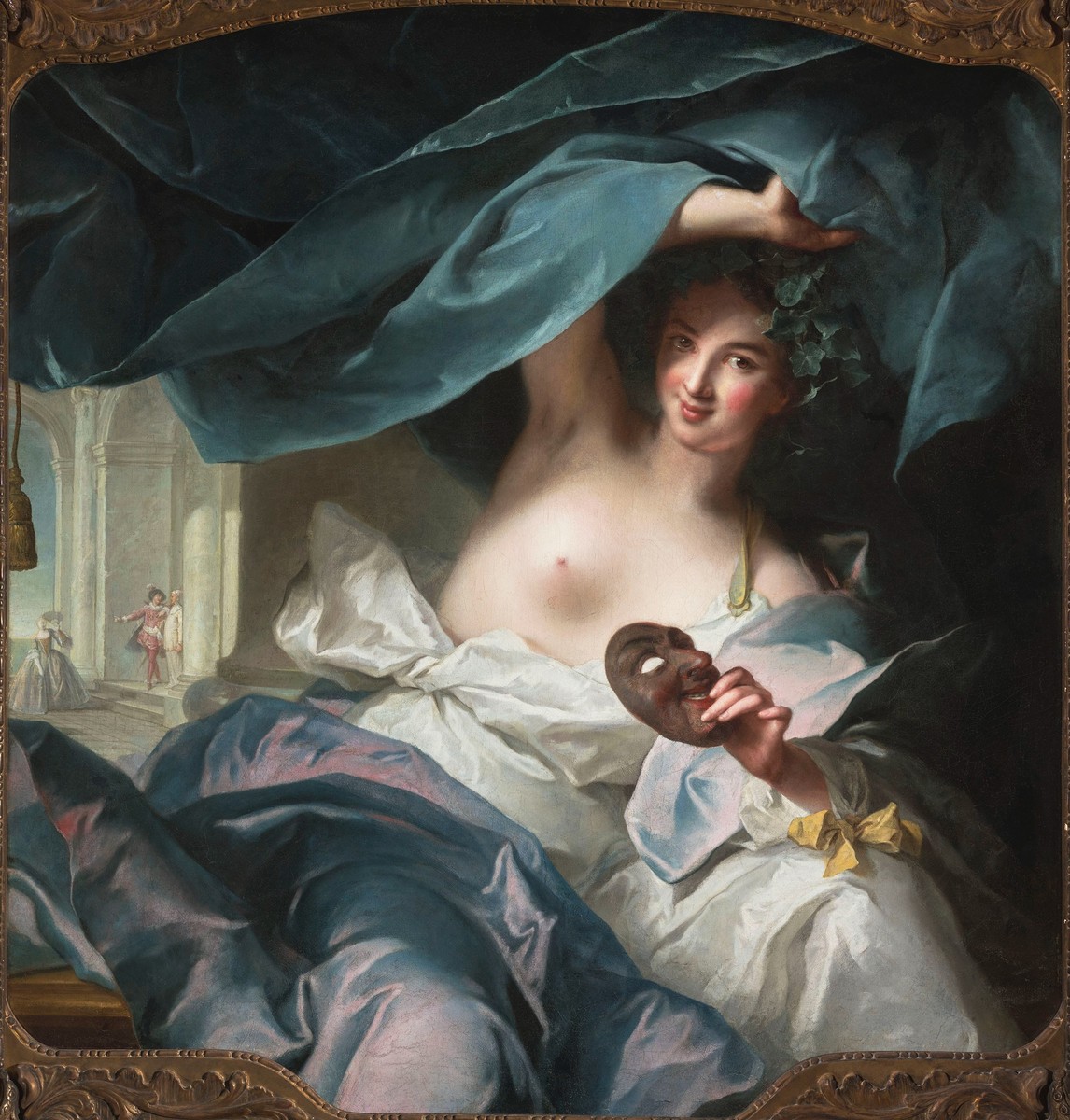 Thalia, Muse of Comedy by Jean-Marc Nattier