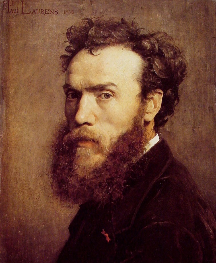 Self-portrait by Jean-Paul Laurens