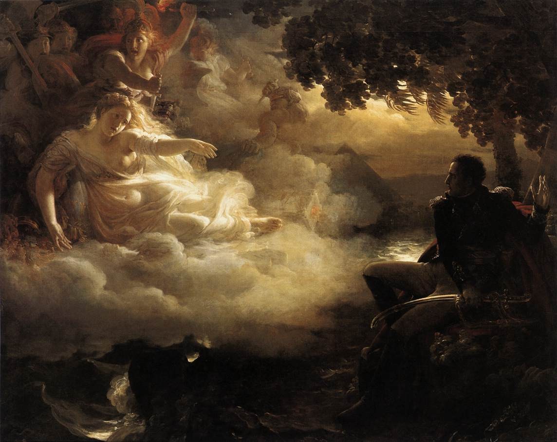 Allegory of France before the return of Napoleon from Egypt by Jean-Pierre Franque