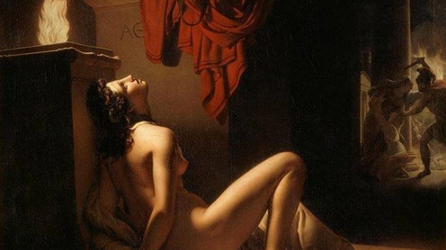 Cassandra Begging Minerva for Vengeance on Ajax by Jérôme-Martin Langlois