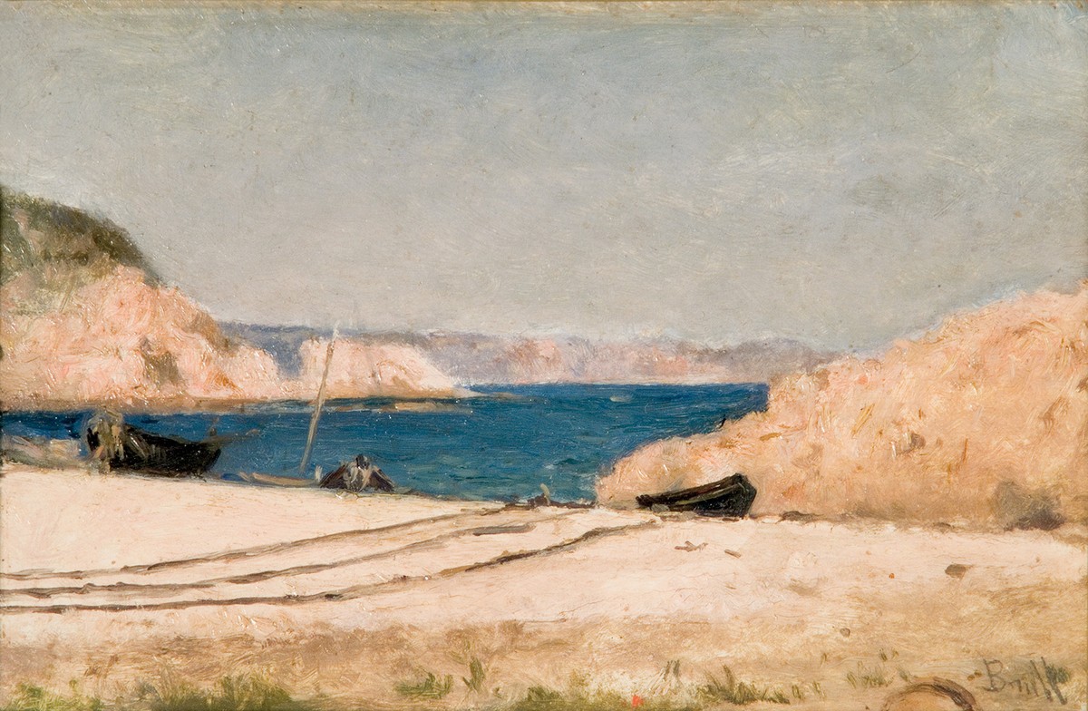 Boats I by Joan Brull