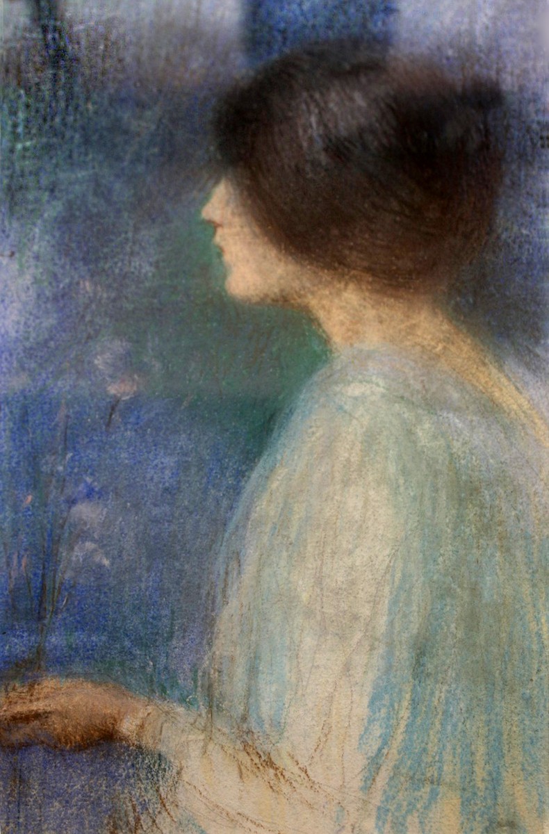 Profile of a girl by Joan Brull