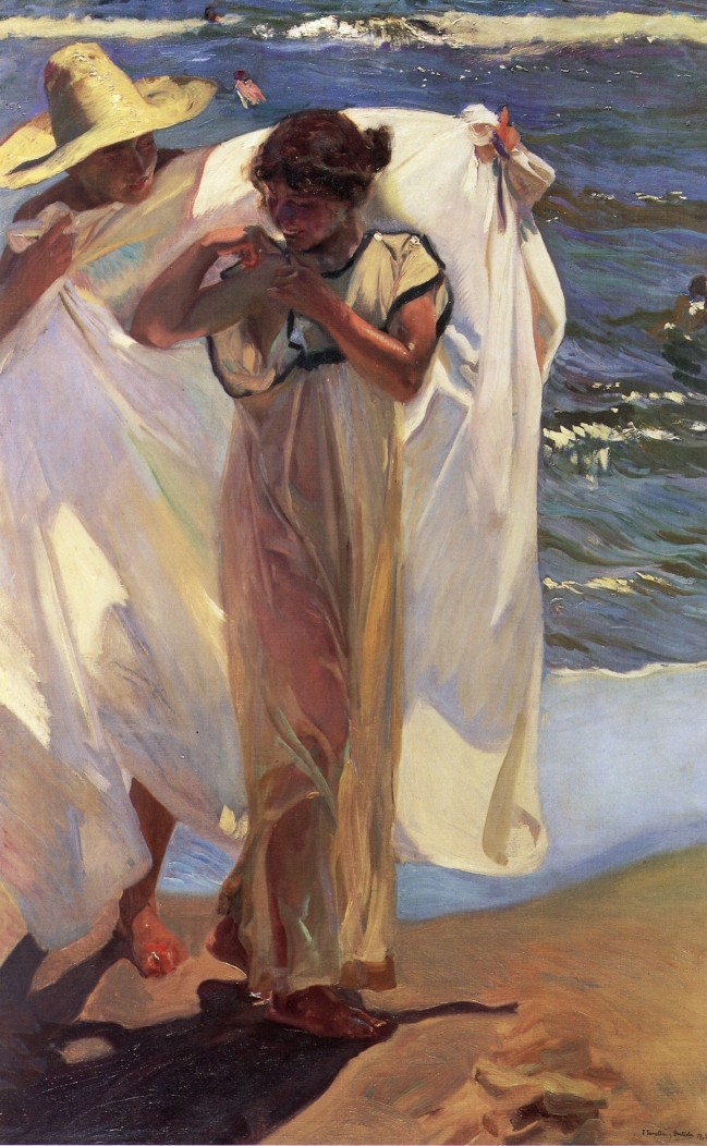 After the Bath by Joaquín Sorolla