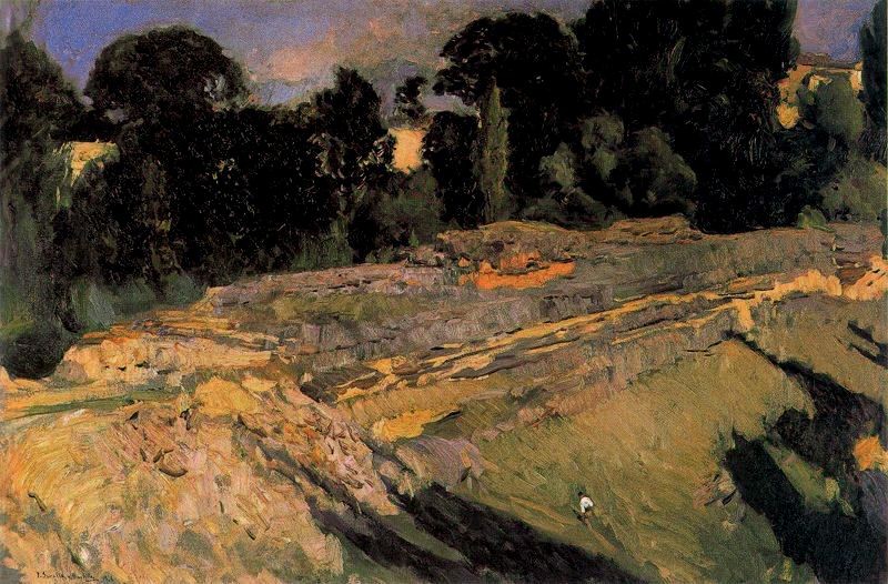 Around Segovia by Joaquín Sorolla