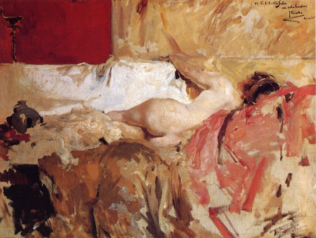 Bacchante by Joaquín Sorolla
