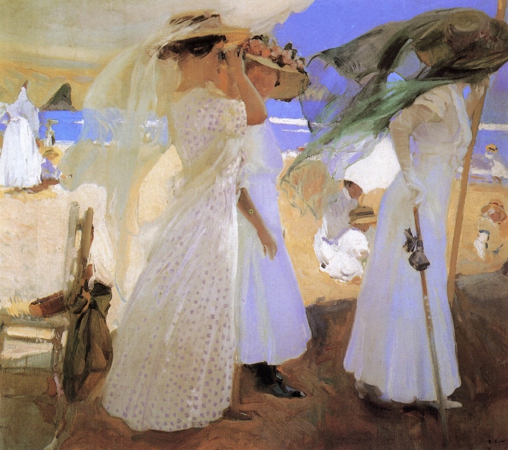 Beneath the Canopy by Joaquín Sorolla