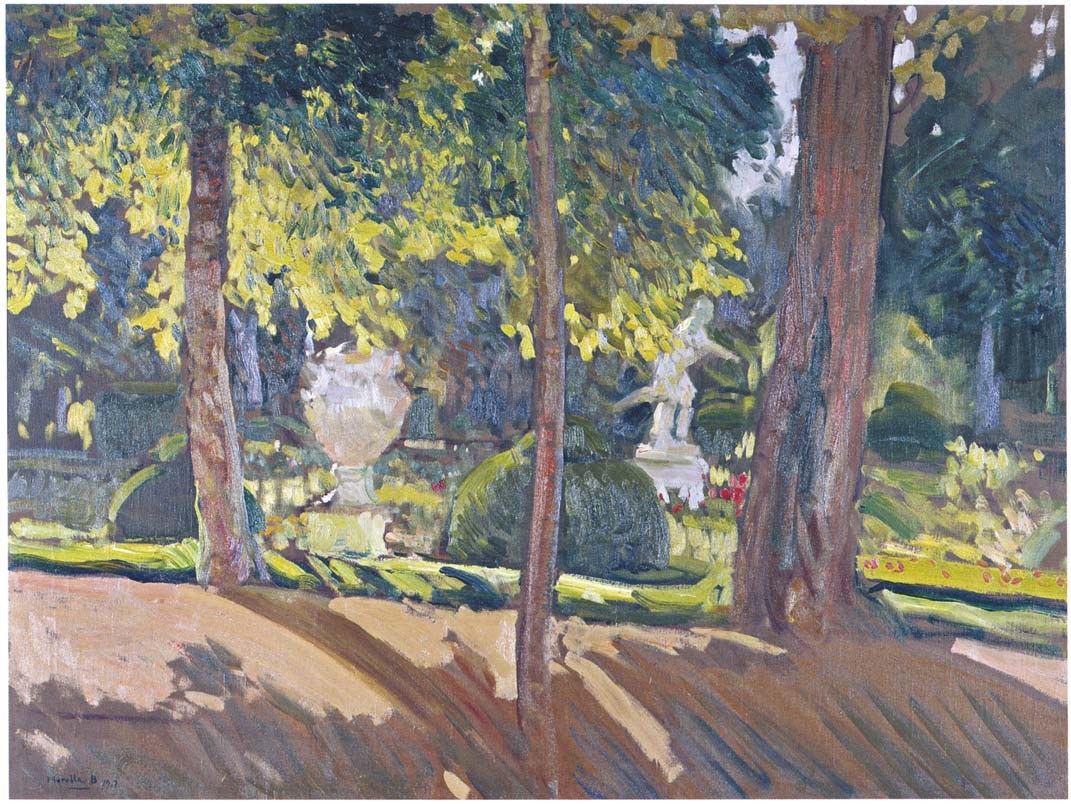Gardens of La Granja by Joaquín Sorolla