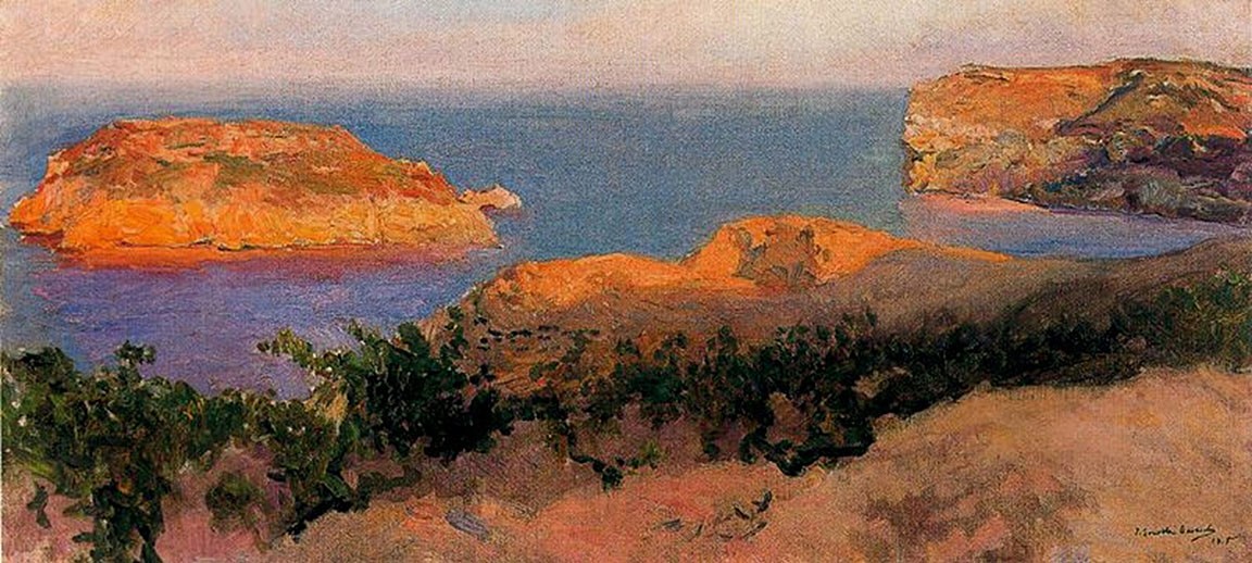 Isla del Cap Marti, Javea by Joaquín Sorolla