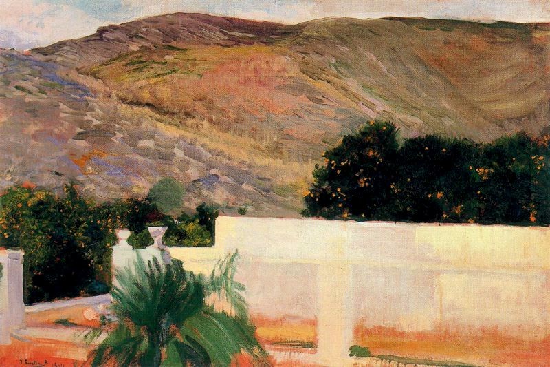 Naranjos, Alcira by Joaquín Sorolla