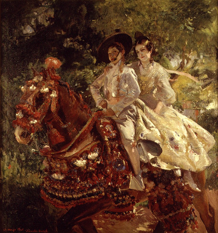 Rump of Valencia by Joaquín Sorolla