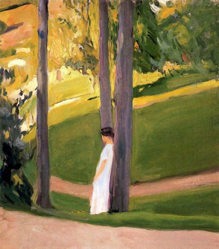 San Sebastian landscape by Joaquín Sorolla