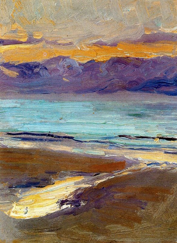 Seashore by Joaquín Sorolla