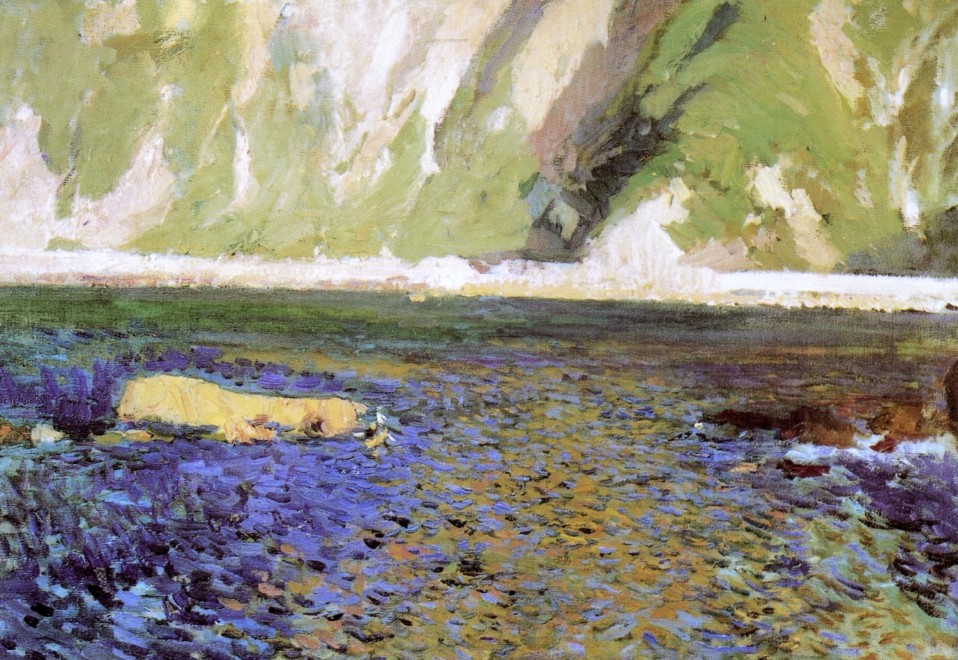 The Coast near San Sebastian by Joaquín Sorolla