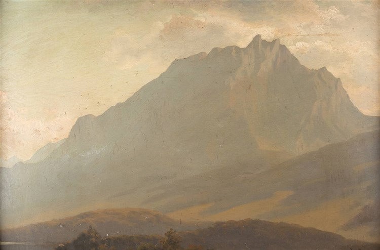 Berglandschaft by Johann Joseph Jansen