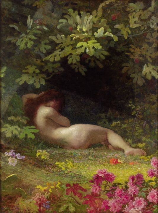 Eve after Falling Into Sin by Johann Koler