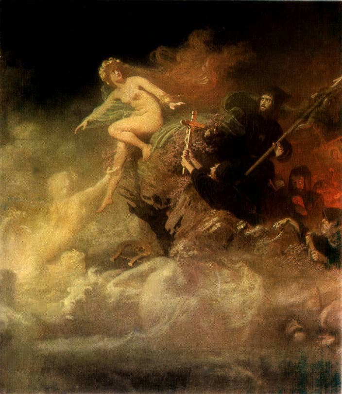 Monks Curse Lorelei by Johann Koler