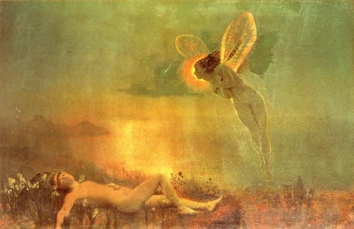 Endymion on Mount Latmus by John Atkinson Grimshaw