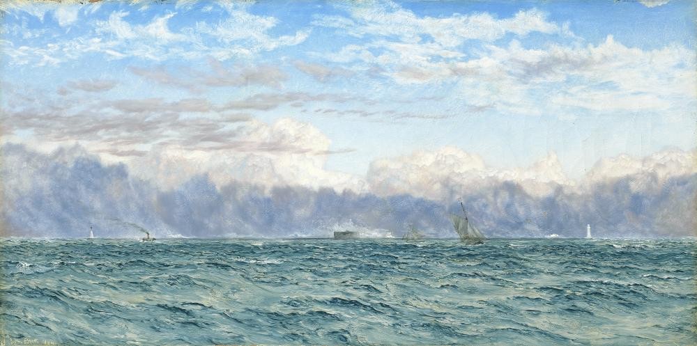 Plymouth Breakwater by John Brett