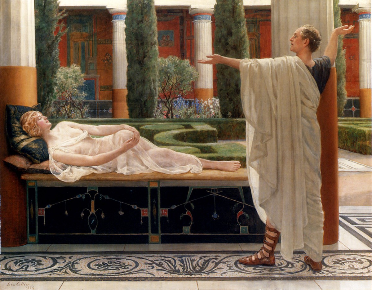 Horace and Lydia by John Collier
