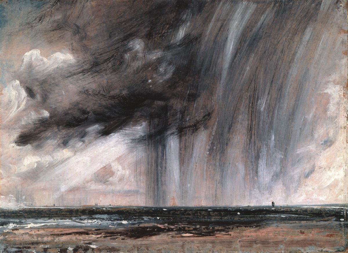 Seascape Study with Rain Cloud by John Constable