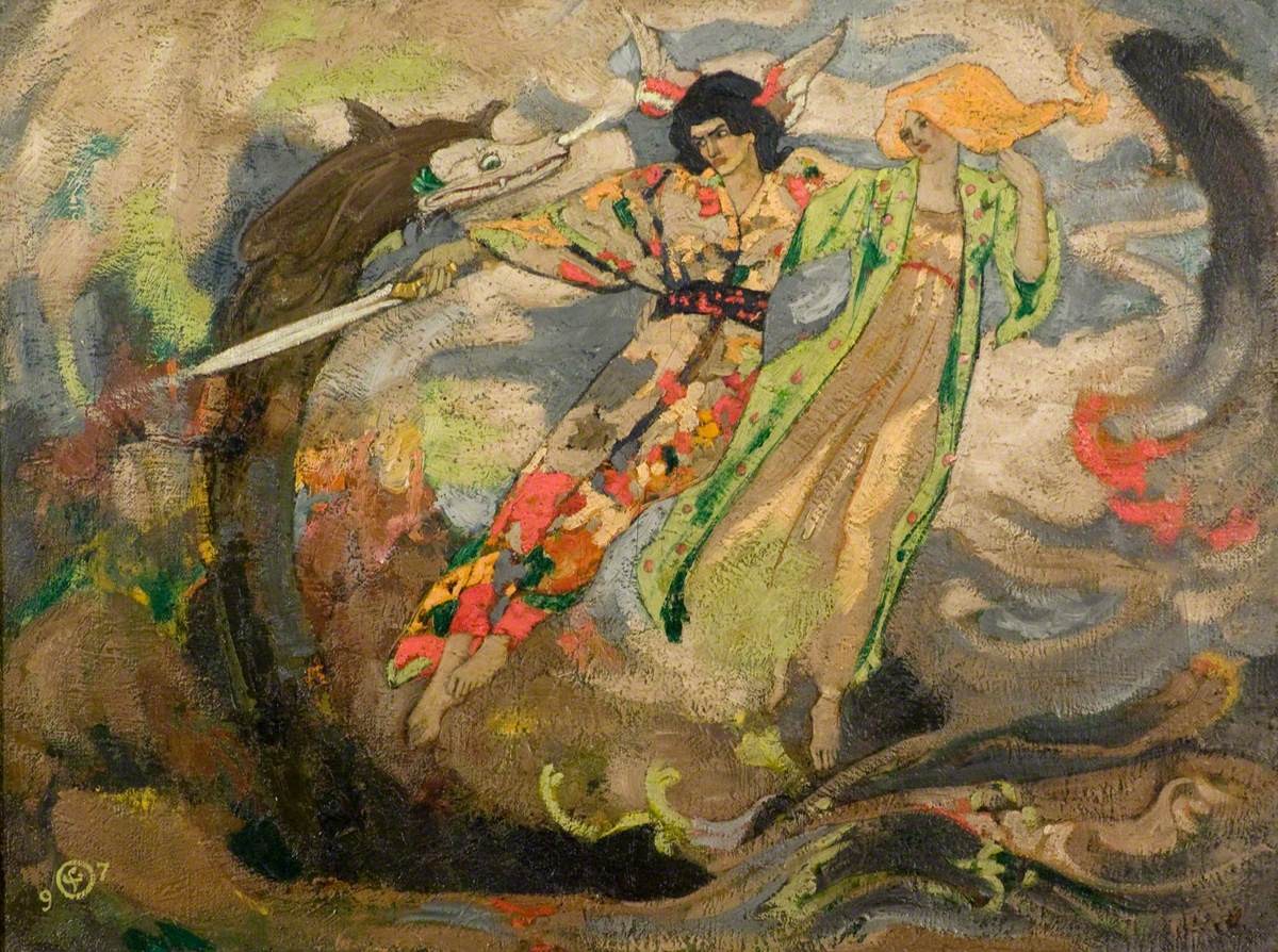 The Glaive of Light by John Duncan