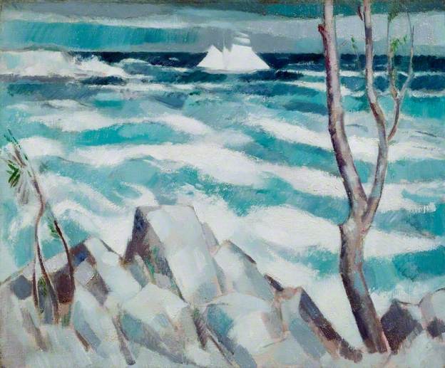 The Breeze, Antibes by John Duncan Fergusson