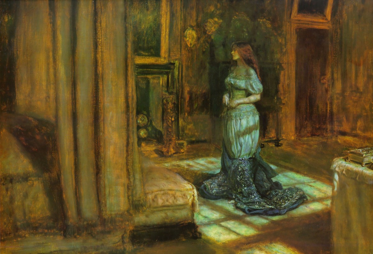 The Eve of Saint Agnes by John Everett Millais