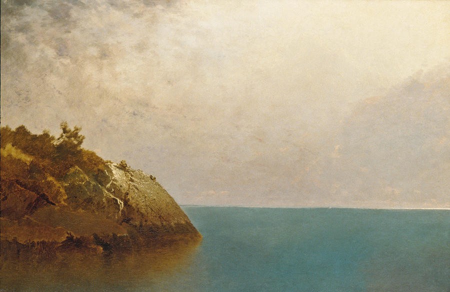 A Foggy Sky by John Frederick Kensett