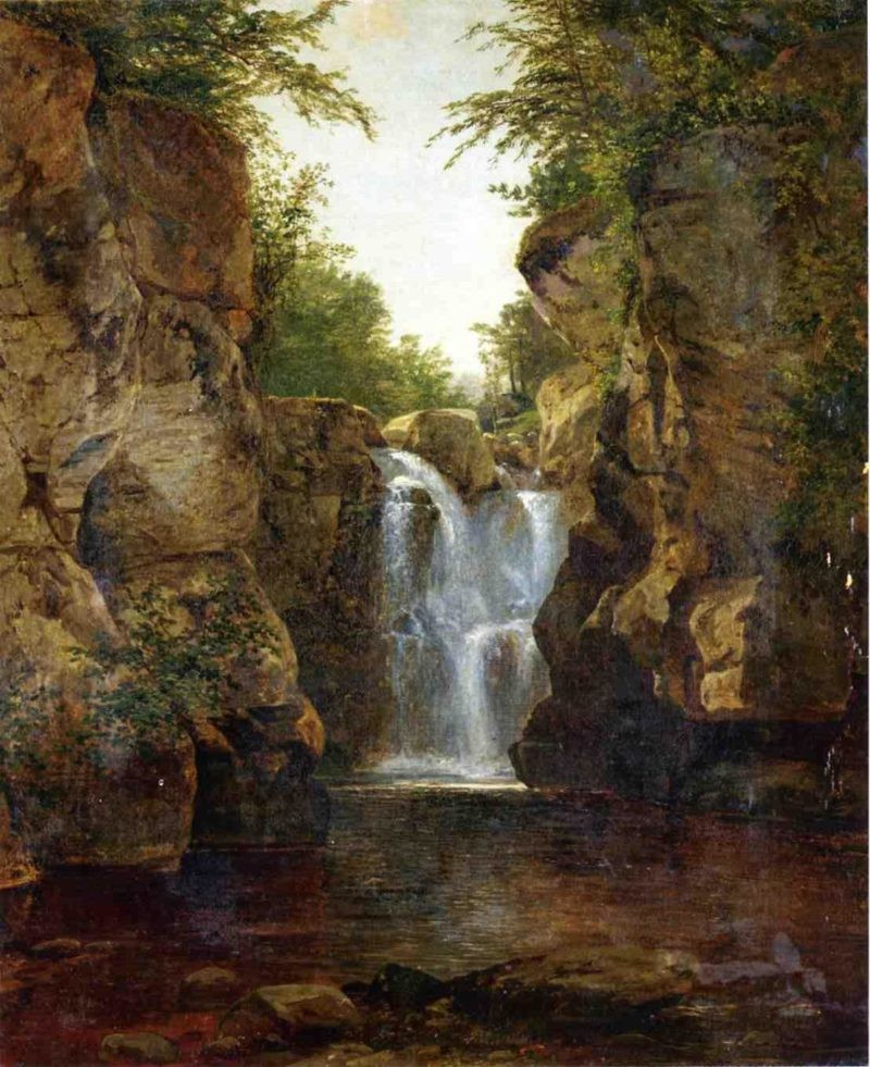 Bash Bish Falls by John Frederick Kensett