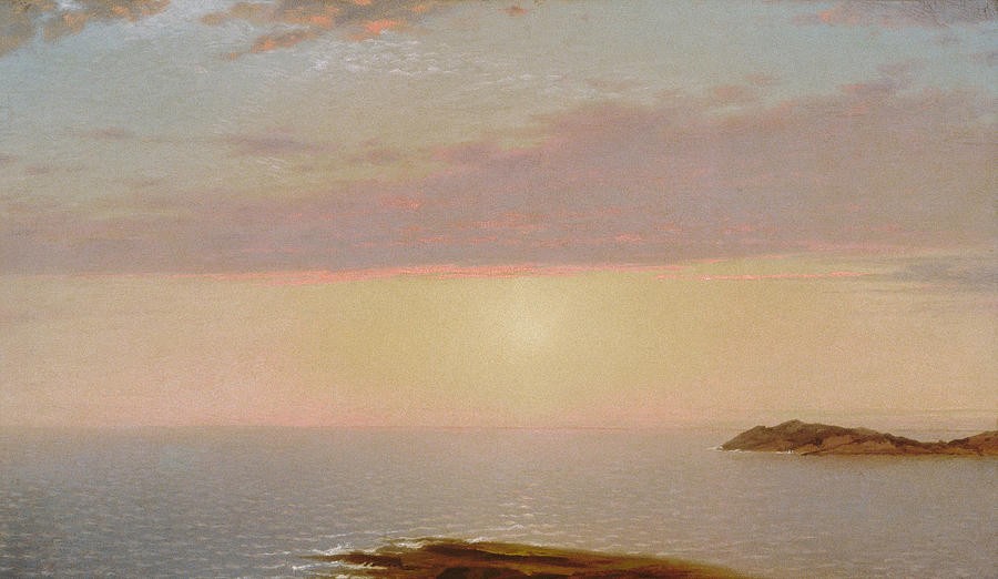 Coastal Sunset by John Frederick Kensett
