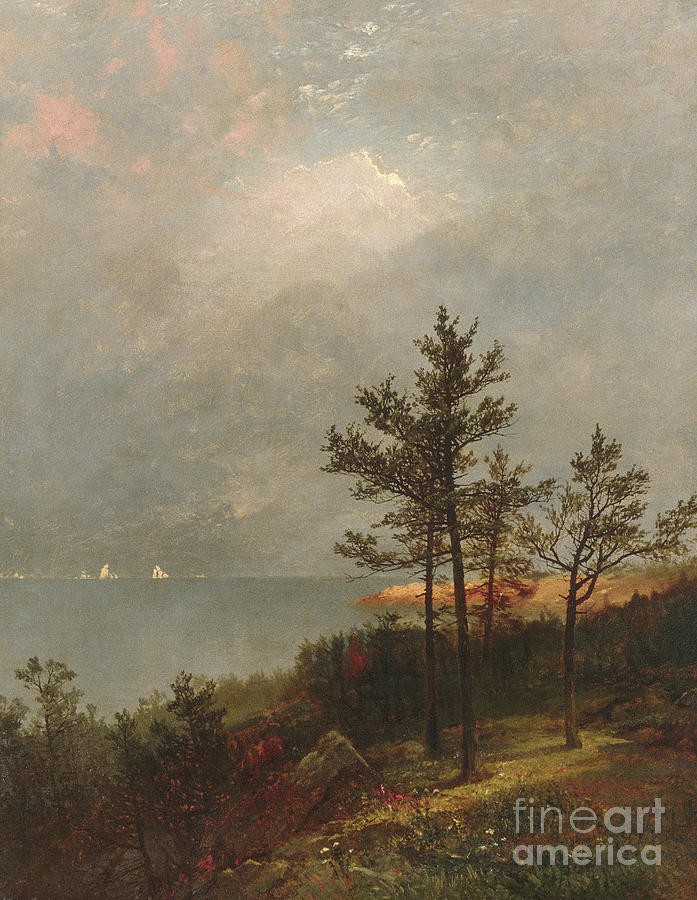 Gathering Storm on Long Island Sound by John Frederick Kensett