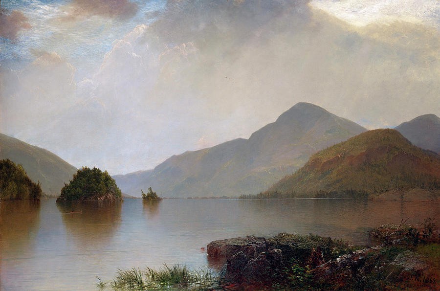 Lake George by John Frederick Kensett