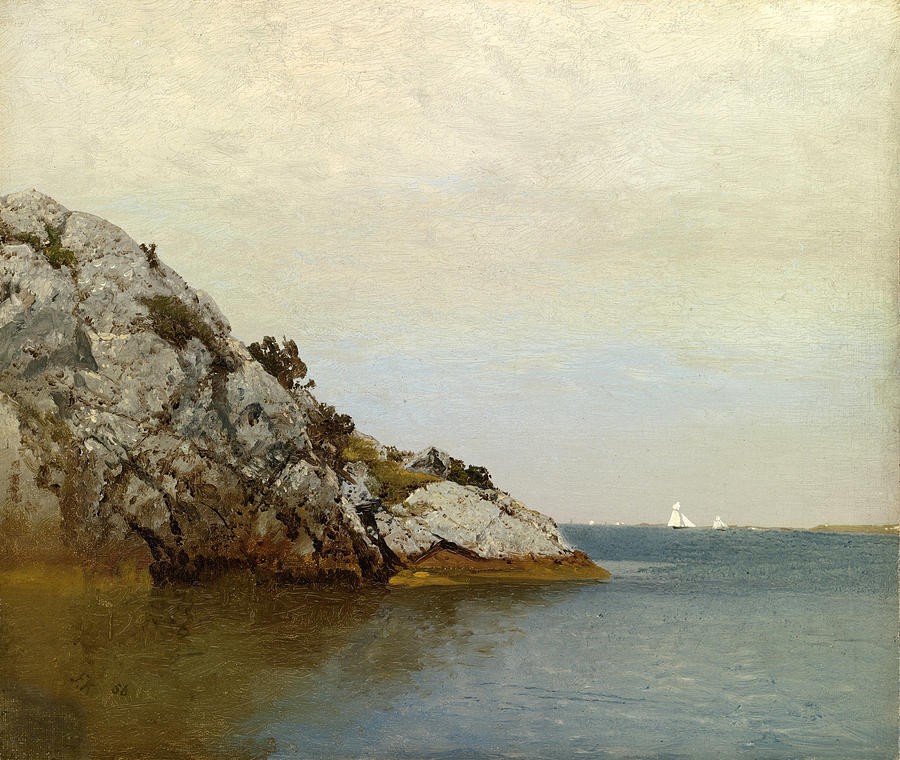Near Newport Rhode Island by John Frederick Kensett
