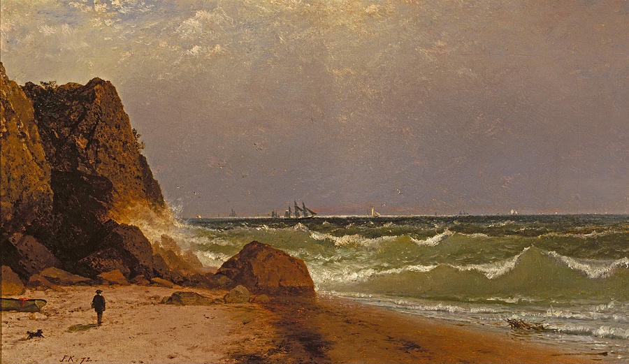 Near Newport, Rhode Island by John Frederick Kensett