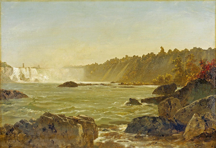 View of Niagara Falls by John Frederick Kensett
