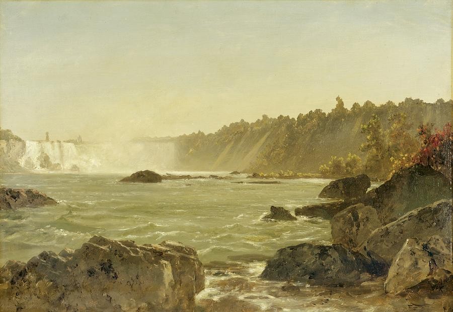 View of Niagara Falls by John Frederick Kensett