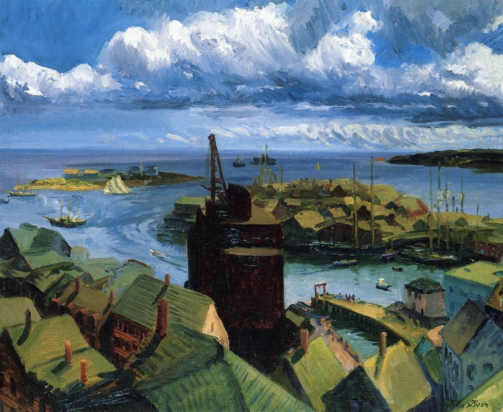 Gloucester Harbor by John French Sloan