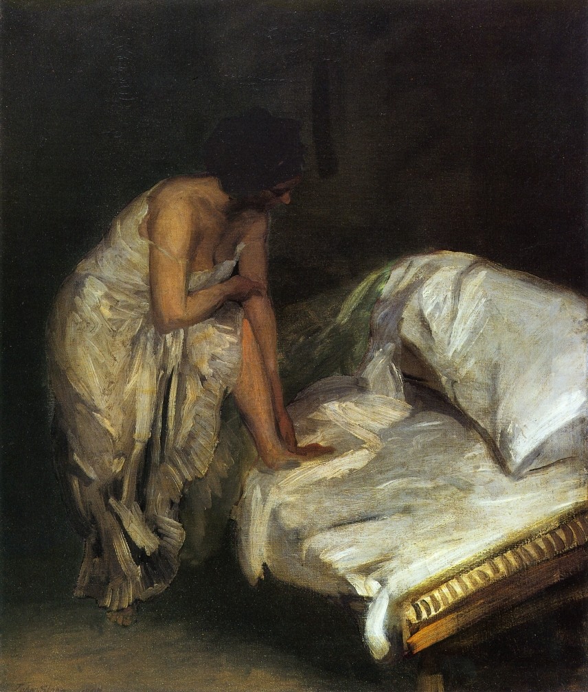 The Cot by John French Sloan