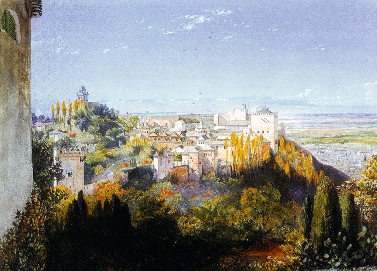 Albaicín from the Alhambra by John Haynes-Williams