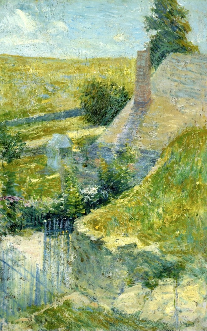 Artist's Home Seen from the Back by John Henry Twachtman