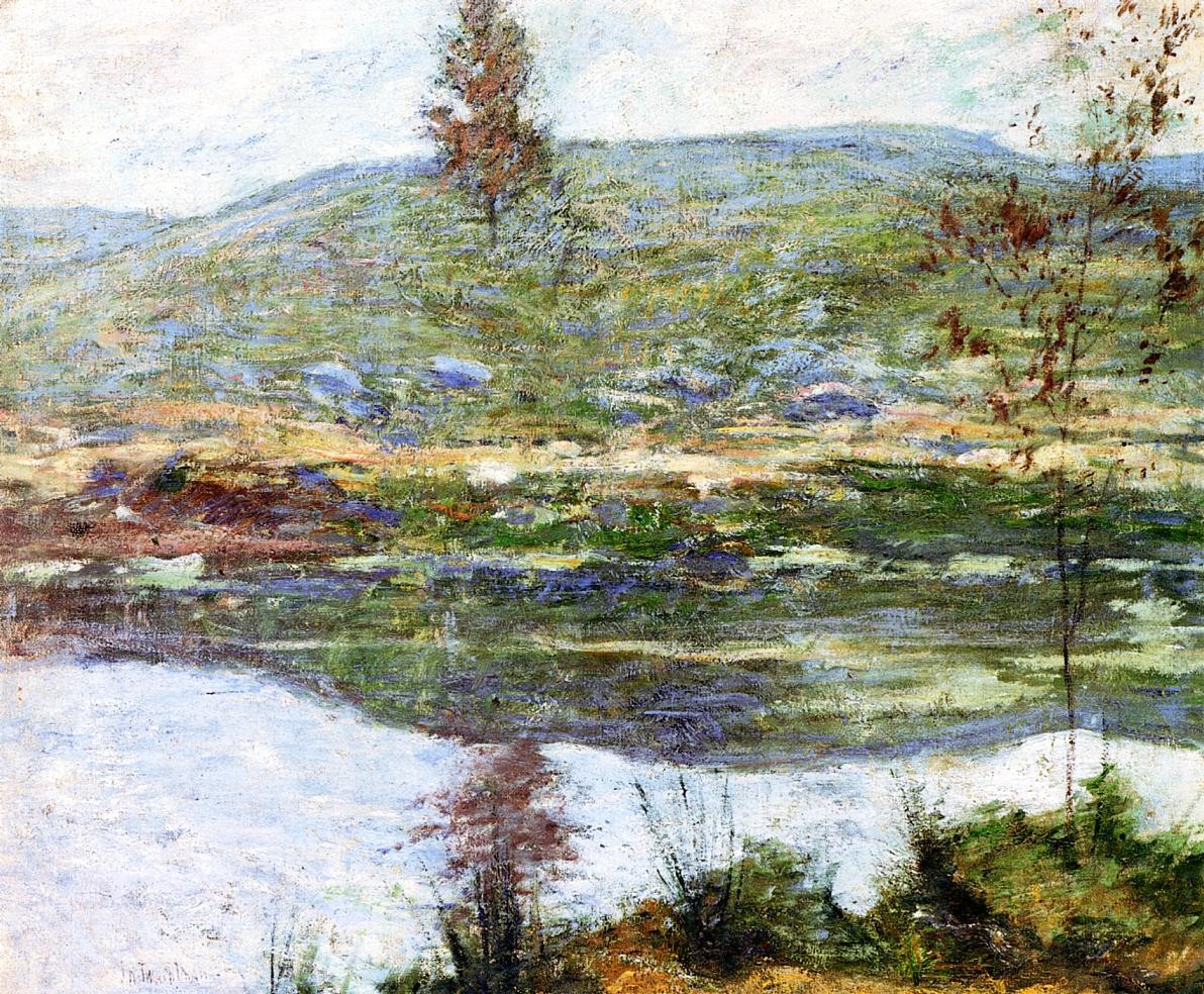 Autumn-Mists by John Henry Twachtman