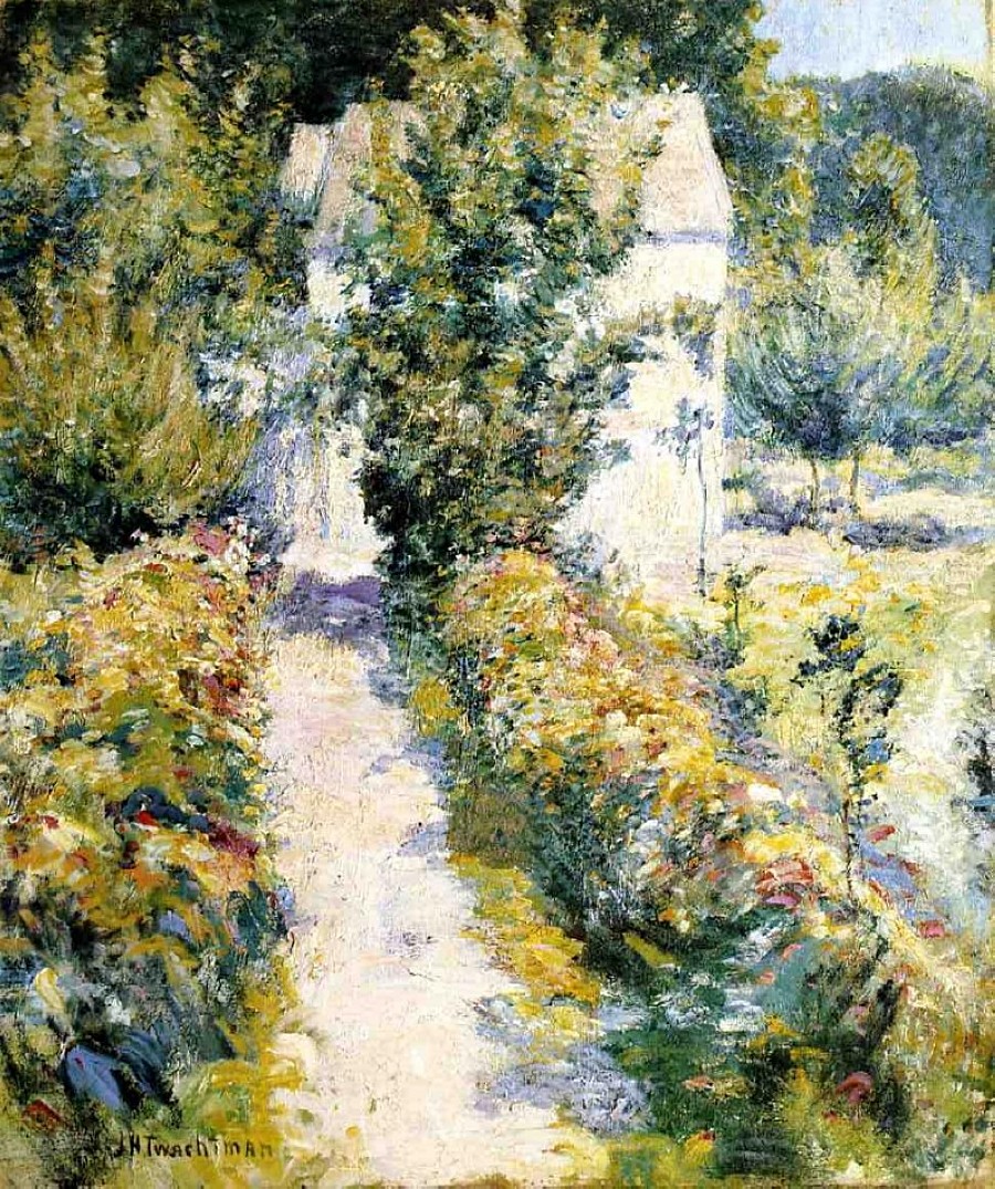 Azaleas by John Henry Twachtman