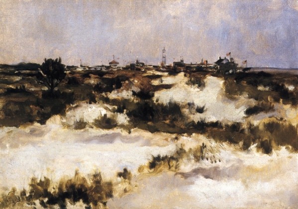 Back of Coney Island by John Henry Twachtman